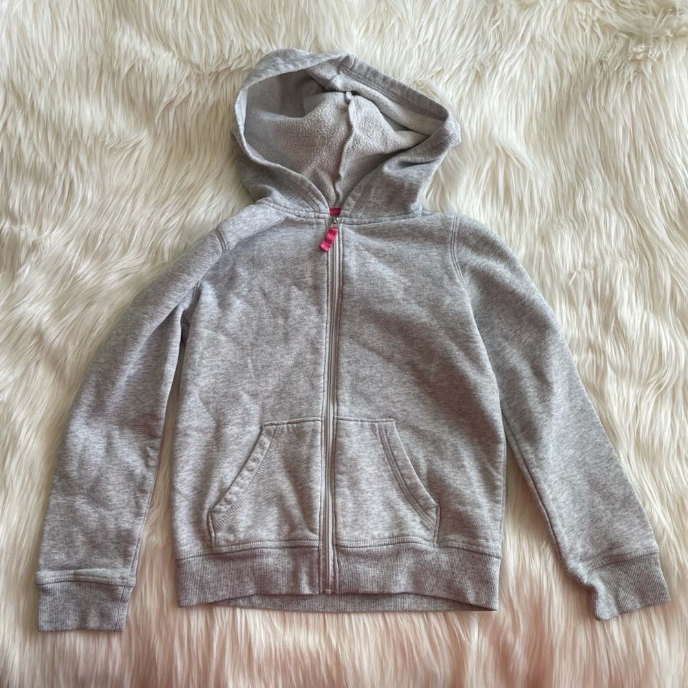 Jumping beans zip up sweater